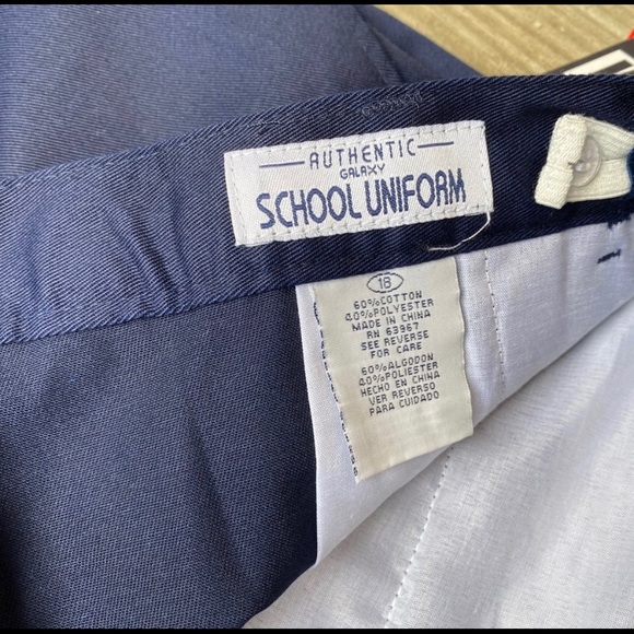 Unisex Navy School Uniform Shorts Sz 18 - Picture 8 of 8